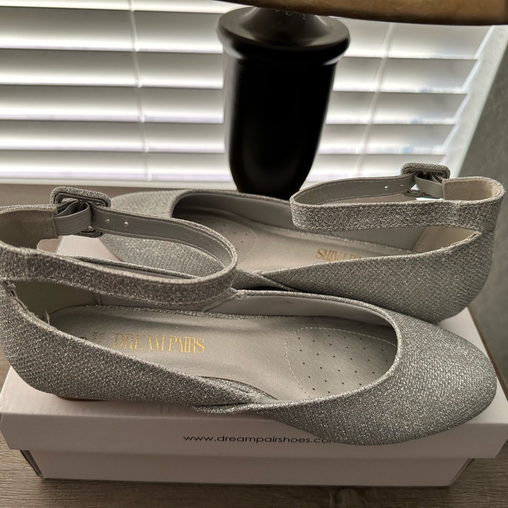 Glitter silver sandals - Picture 8 of 13